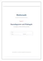 Vorschau - Arbeitsblätter - Baumdiagramm & Pfadregeln – Skript mit Lösungen Klasse 9/10 - Seite 1