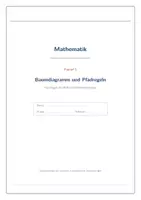 Vorschau - Arbeitsblätter - Baumdiagramm & Pfadregeln – Skript mit Lösungen Klasse 9/10 - Seite 2