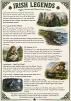 Vorschau - Arbeitsblätter - Ireland Reading Comprehension Irish Legends - Seite 1