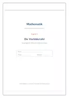 Vorschau - Arbeitsblätter - Wahrscheinlichkeitsrechnung – 6 Skripte mit Lösungen Klasse 8–10 - Seite 1