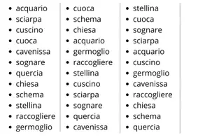 anteprima - Esercizi - Dettato in movimento - Corsivo - Pagina 1