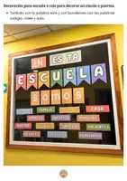 Vista previa - Decoración del aula - Decoración escuela entrada, puerta - Tesoros Brillantes - página 2