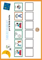 Vista previa - Unidades / Secuencias / Situaciones de Aprendizaje - Rutinas pictogramas - Tesoros Brillantes - página 3