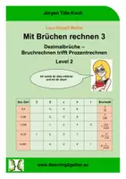 Vorschau - Unterrichtsreihen - Lisa lieb(s)t Mathe - Mit Brüchen rechnen 3 - Deckblatt