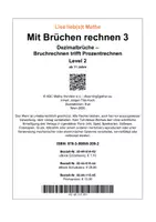 Vorschau - Unterrichtsreihen - Lisa lieb(s)t Mathe - Mit Brüchen rechnen 3 - Seite 1