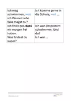 Vorschau - Arbeitsblätter - A2-DaZ: sich vorstellen (Satzanfänge & Textverständnis) - Seite 3