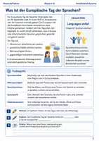 Vorschau - Arbeitsblätter - Europäischer Tag der Sprachen Arbeitsblatt Klasse 5–6 - Seite 1