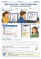 Vorschau - Arbeitsblätter - Aktionstage & Jahreskalender Bundle Klasse 5–6 - Seite 1