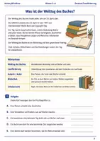 Vorschau - Arbeitsblätter - Welttag des Buches Arbeitsblatt Klasse 5–6 - Seite 1