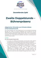 Vorschau - Stundenentwürfe - Darstellendes Spiel - Unterrichtsentwurf - Bühnenpräsenz - Seite 1