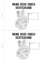 Vorschau - Arbeitsblätter - Deutschland Leseheft: Meine Reise durch Deutschland - Seite 2