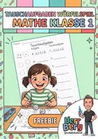 Vorschau - Arbeitsblätter - Tauschaufgaben Würfelspiel Mathe Klasse 1 - Deckblatt