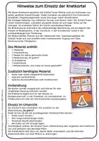 Vorschau - Fördermaterial/Inklusion - Halloween kneten – Knetkartei zur Feinmotorik für Kindergarten, Vorschule, Grundschule & Förderschule - Seite 1