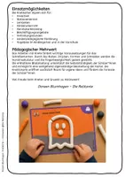 Vorschau - Fördermaterial/Inklusion - Halloween kneten – Knetkartei zur Feinmotorik für Kindergarten, Vorschule, Grundschule & Förderschule - Seite 3