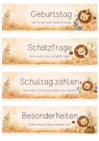 Vorschau - Bildkarten - Morgenkreis Moderationsfächer Löwenklasse - Seite 3