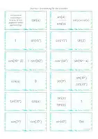 Vorschau - Arbeitsblätter - Domino - Sinus, Cosinus und Tangens - Seite 2