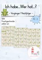 Vorschau - Spiele - 999 Froschgeschwister ziehen um - Rechenspiel Vorgänger/Nachfolger ZR 1000 - Deckblatt