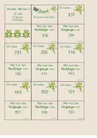 Vorschau - Spiele - 999 Froschgeschwister ziehen um - Rechenspiel Vorgänger/Nachfolger ZR 1000 - Seite 2