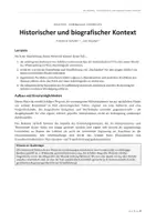 Vorschau - Unterrichtsreihen - Die Räuber (Schiller): Historischer und biografischer Kontext: Karlsschule & Uraufführungsskandal - Deckblatt