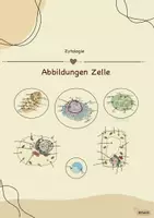 Vorschau - selbst erstellte Cliparts/Grafiken - Zeichnungen Zellen und Zellorganellen - Deckblatt