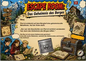 Vorschau - Spiele - Der Junge auf dem Berg | Unterrichtsmaterial | Escape Room | Quiz | Unterrichtsmaterial | Deutsch Klasse 7-10 | mit Lösungen - Seite 2