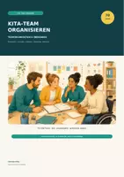 Vorschau - Anderer Materialtyp - Kita-Teamorganisation & Übergaben – 49 Vorlagen & 60 Teamkarten - Deckblatt