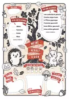 Vorschau - Arbeitsblätter - 🍁 Herbstferien Rückblick & Reflexion | Steckbrief | Schreiben, Malen & Ausfüllen - Seite 1