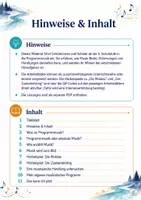 Vorschau - Arbeitsblätter - Programmmusik – Wenn Musik Geschichten erzählt - Seite 1