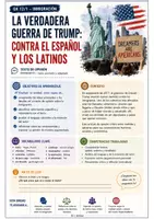 Vorschau - Arbeitsblätter - Inmigración - Dreamers - Trump - Leseverstehen - B1+/ B2 - Deckblatt