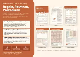 Vorschau - Stundenentwürfe - Regeln, Routinen, Prozeduren – Classroom Management, Heft 3 - Deckblatt