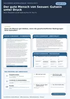 Vorschau - Unterrichtsreihen - Der gute Mensch von Sezuan - Moral, Ökonomie und Doppelrolle | Sek II - Seite 1