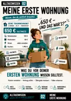 Vorschau - Arbeitsblätter - Alltagswissen 02 – Meine erste Wohnung – Wissen, das du wirklich brauchst - Deckblatt