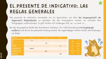 Vorschau - Aufgabenkarten - Lerntheke Presente de indicativo 3-fach differenziertes Unterrichtsmaterial - Seite 2