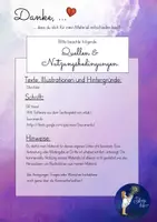 Vorschau - Poster - Magische Worte/ Zauberworte - Tafelmaterial - Seite 1