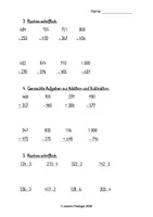 Vorschau - Arbeitsblätter - Mathematik– Fit für die 4. Klasse | Übungsheft mit Lösungen - Seite 1