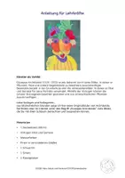Vorschau - Mal- und Bastelvorlagen - Kunst Arcimboldo, Gesichter gestalten, Grundschule - Seite 3