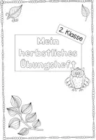 Vorschau - Arbeitsblätter - Herbst Übungsheft Klasse 2 | Deutsch & Mathe kostenlos - Seite 3