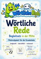 Vorschau - Unterrichtsreihen - Wörtliche Rede mit Begleitsatz in der Mitte - Deckblatt