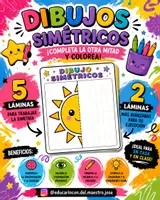 Vista previa - Juegos / Gamificación - Dibujos simétricos - Portada