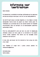 Voorbeeld - Onderzoeksboekje - De hond - Biologie - Pagina 1