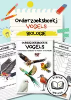 Voorbeeld - Onderzoeksboekje - Vogels - Biologie - Voorblad