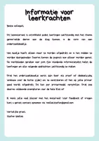 Voorbeeld - Onderzoeksboekje - Gewervelde dieren - Biologie - Pagina 1