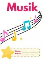 Vorschau - Mal- und Bastelvorlagen - Musik-Deckblätter für Grundschule & Musikunterricht (PDF) - Seite 2