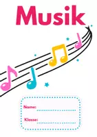 Vorschau - Mal- und Bastelvorlagen - Musik-Deckblätter für Grundschule & Musikunterricht (PDF) - Seite 3