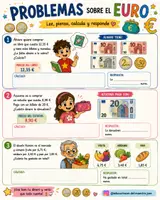 Vista previa - Hojas de trabajo - Euro - página 2