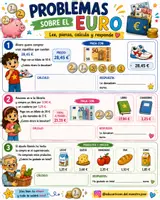 Vista previa - Hojas de trabajo - Euro - página 3