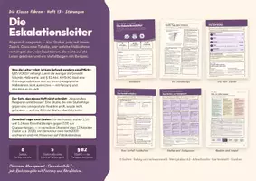 Vorschau - Stundenentwürfe - Die Eskalationsleiter – Classroom Management, Heft 13 - Deckblatt