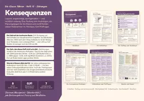 Vorschau - Stundenentwürfe - Konsequenzen – Classroom Management, Heft 15 - Deckblatt