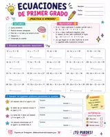 Vista previa - Hojas de trabajo - Ecuaciones - página 2