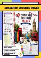 Vista previa - Para docentes: organización, planificación y formación - Cuaderno Docente Inglés. Curso 2026-2027 - Portada